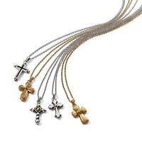 Majestic Royal Cross Reversible Necklace