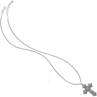 Mumtaz Cross Convertible Long Necklace