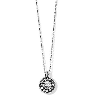 Pebble Dot Medali Petite Reversible Necklace