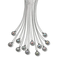 Pebble Dot Medali Petite Reversible Necklace