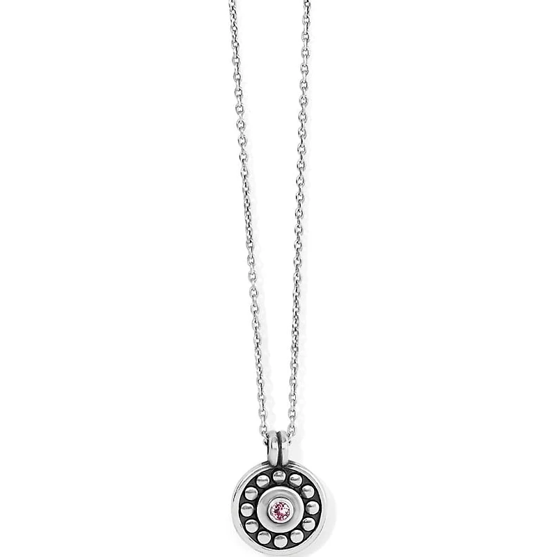 Pebble Dot Medali Petite Reversible Necklace