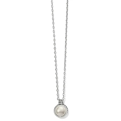 Pebble Dot Pearl Short Necklace