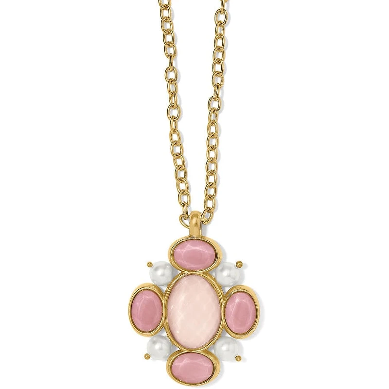 Moon Pendant Long Necklace