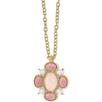 Moon Pendant Long Necklace