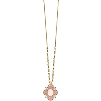 Moon Pendant Long Necklace