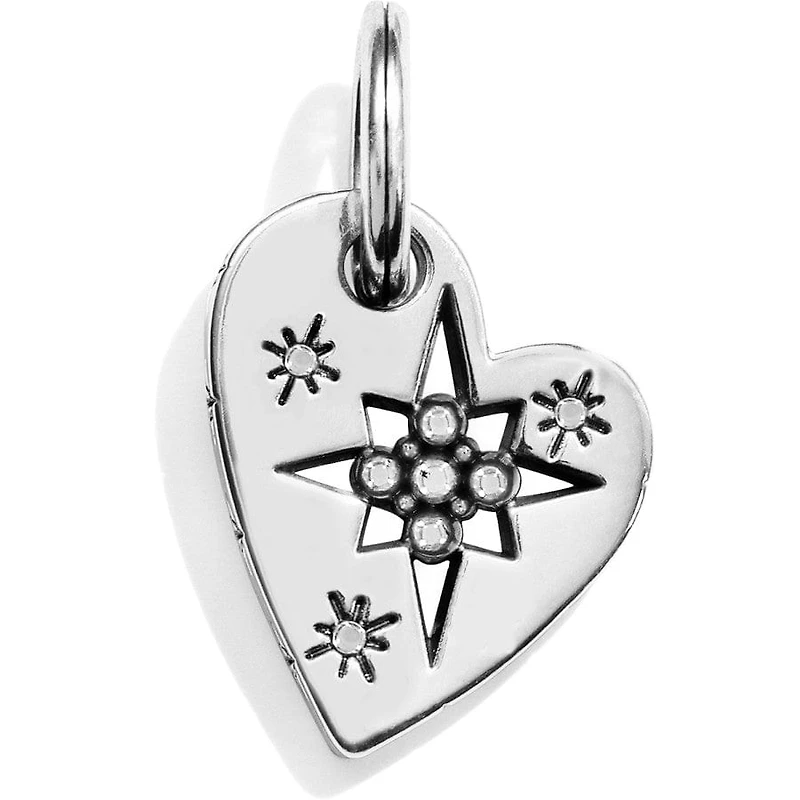 Pole Star Heart Charm