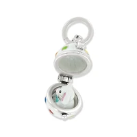 Polka Dot Easter Egg Charm