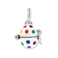 Polka Dot Easter Egg Charm