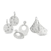 Posh Garden Post Drop Earrings