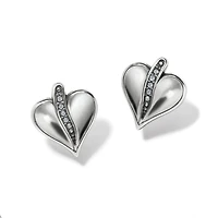 Precious Heart Post Earrings