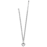 Pretty Tough Bold Heart Necklace