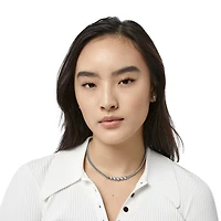 Pretty Tough Chain Collar Necklace