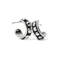 Pretty Tough Stud Post Hoop Earrings