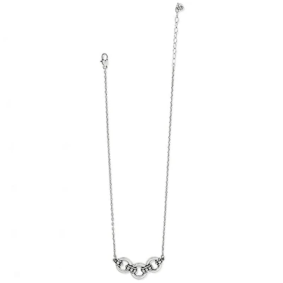 Pretty Tough Stud Trio Necklace
