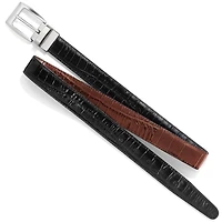 Reversible Croco Belt