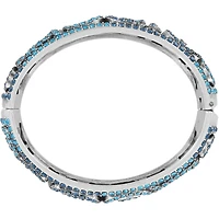 Sea of Love Crystal Hinged Bangle