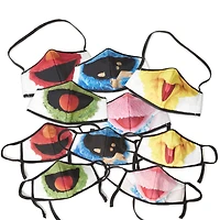 Sesame Street All Characters Adult/Child Face Mask (10 pack)