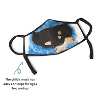 Sesame Street Cookie Monster Child Face Mask