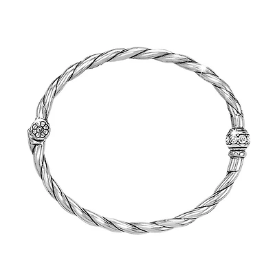 Shimmer Hinged Bangle