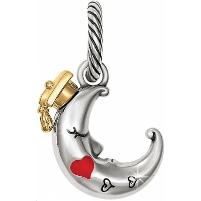 Shoot For the Moon Charm