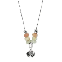 Silver Shells Bay Necklace