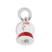 Snowglobe Snow Man Charm