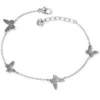 Solstice Butterfly Anklet