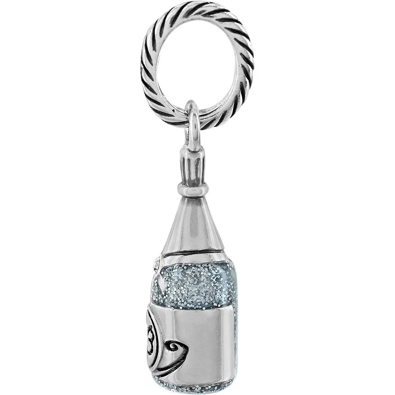 Sparkle Champagne Charm