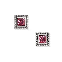 Sparkle Square Mini Post Earrings