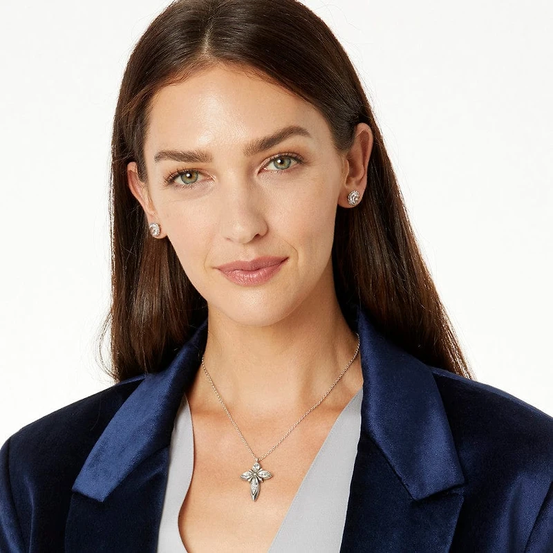 Spear Cross Necklace