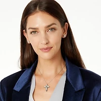 Spear Cross Necklace