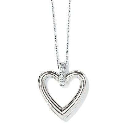 Spectrum Open Heart Necklace