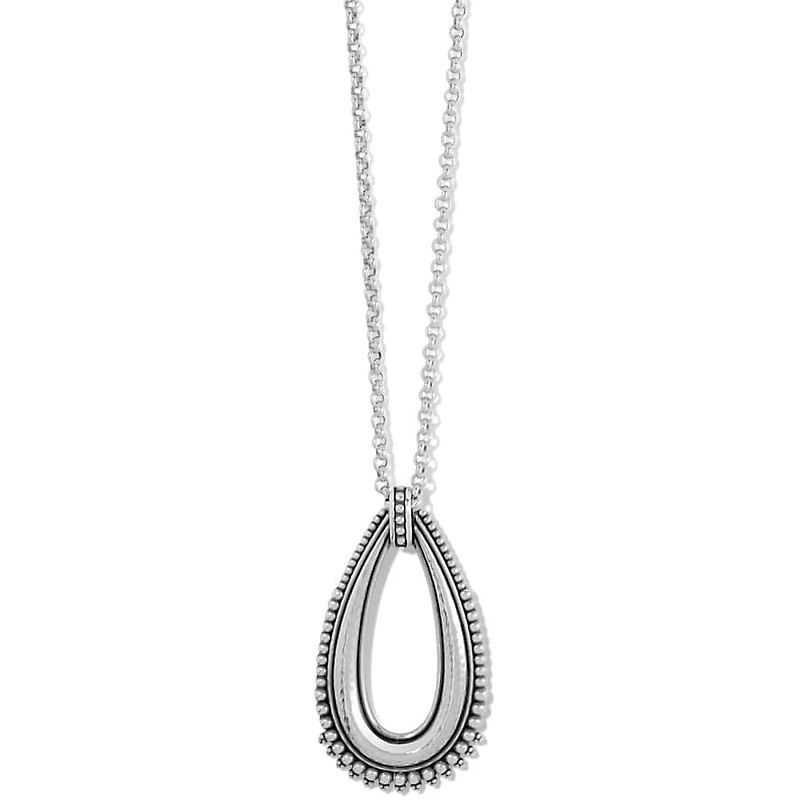 Telluride Peak Open Teardrop Necklace