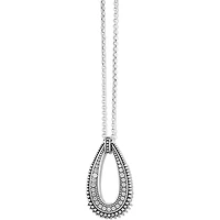 Telluride Peak Open Teardrop Necklace