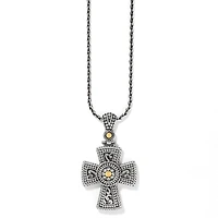 Temple Cross Necklace