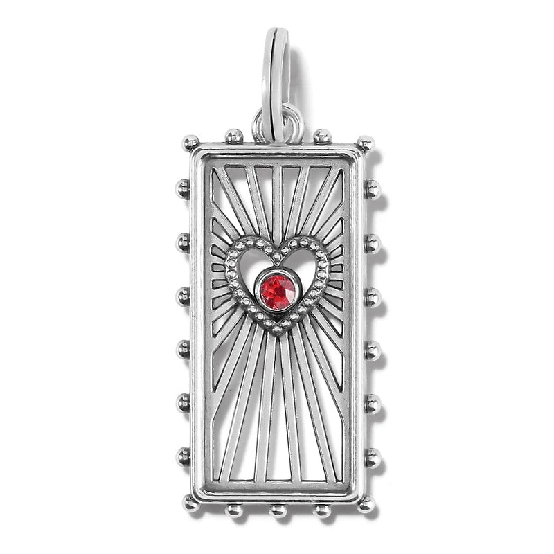 Treasured Heart Beams Amulet