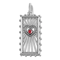 Treasured Heart Beams Amulet