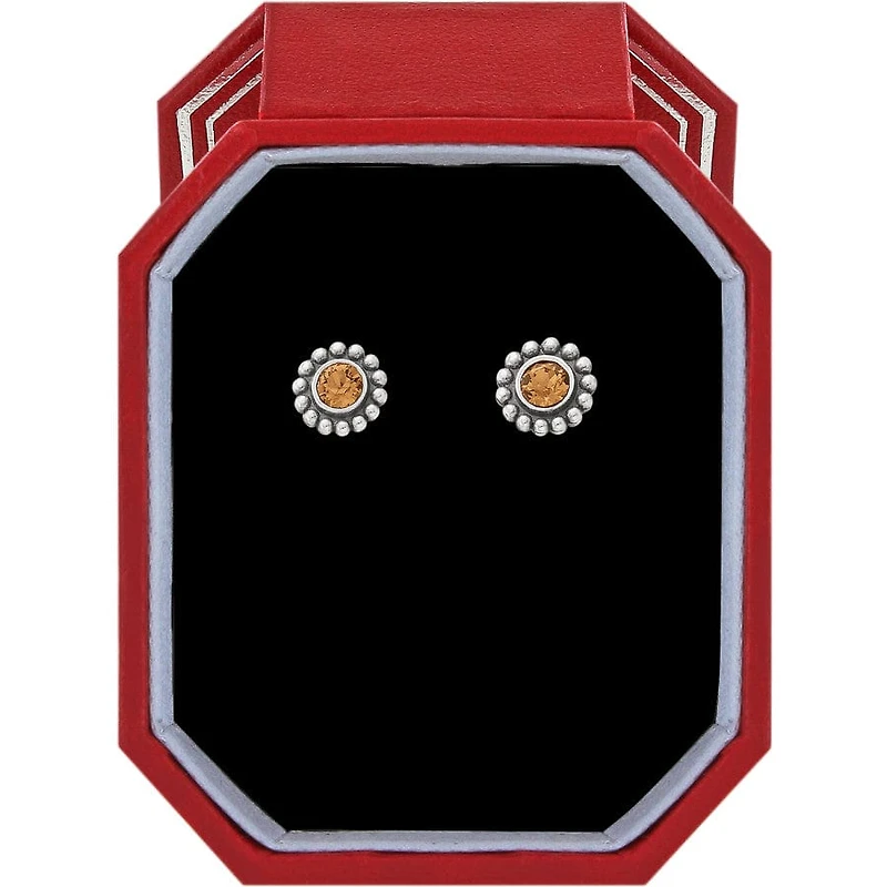 Twinkle Topaz Mini Post Earrings Gift Box