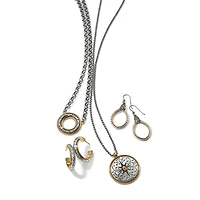 Venezia Open Ring Short Necklace