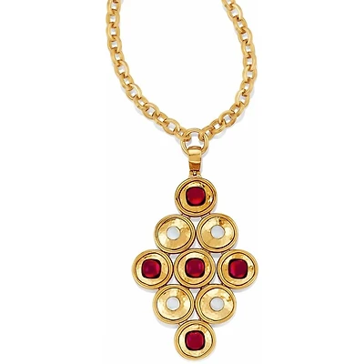 Versailles Burgundy Necklace