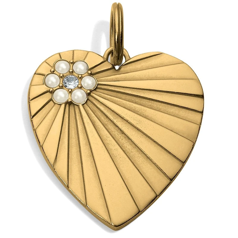 Vintage Heart Amulet