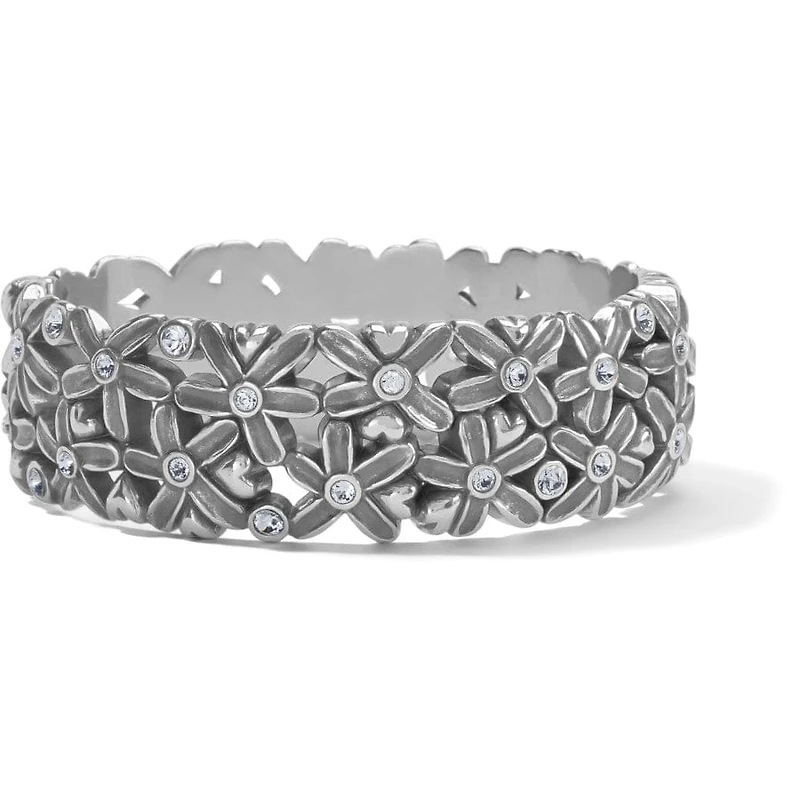 Wild Flowers Hinged Bangle
