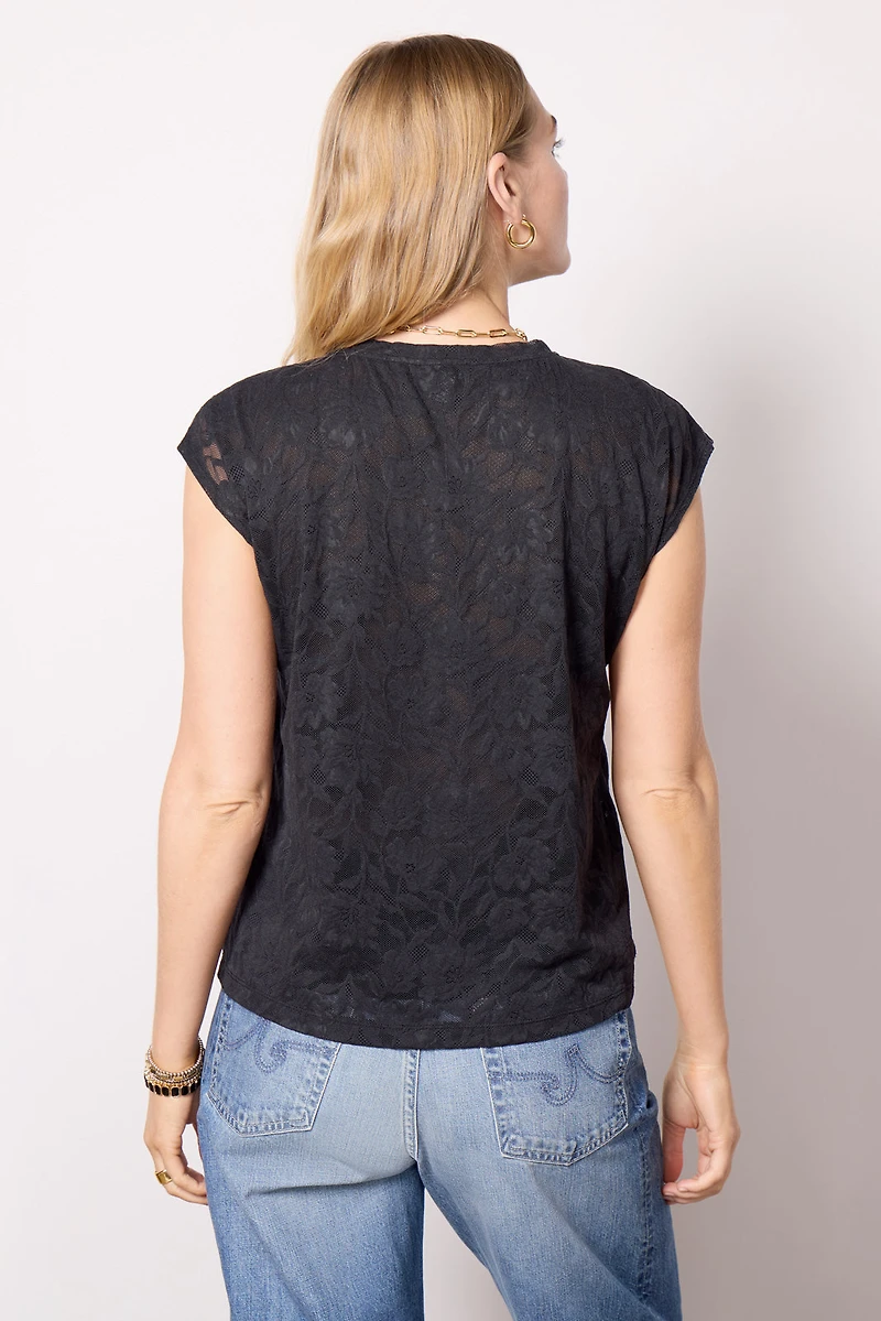 Indy Lace Muscle Top