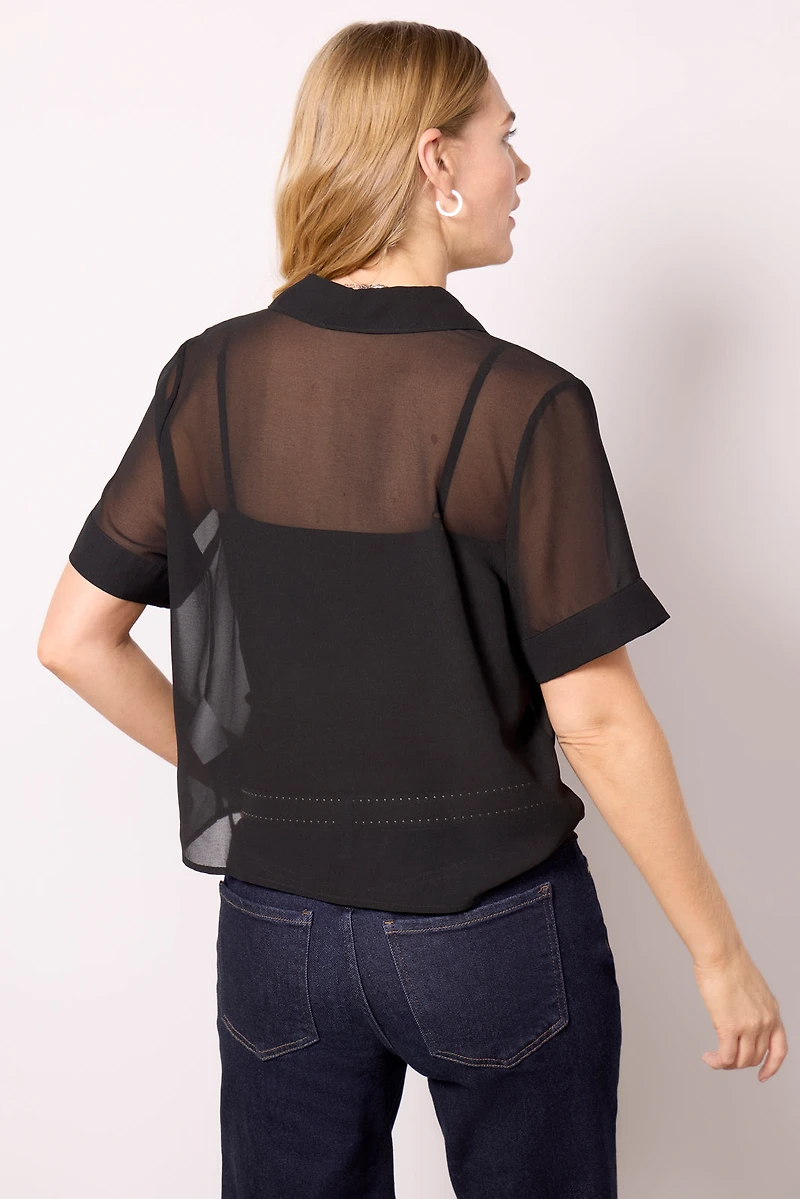 Aly Sheer Shirt