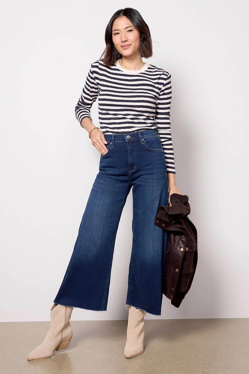 Petite Lyra Crop Wide Leg