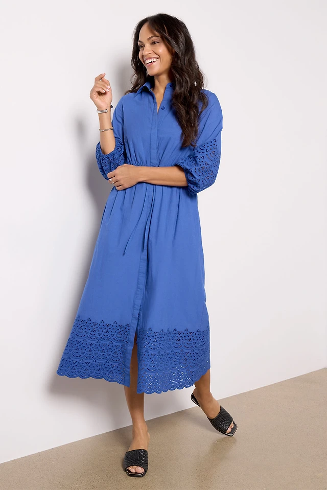 evereve blue dress O.P.T Women's Constance Dress, Size XL, Navygingham Blue, Cotton