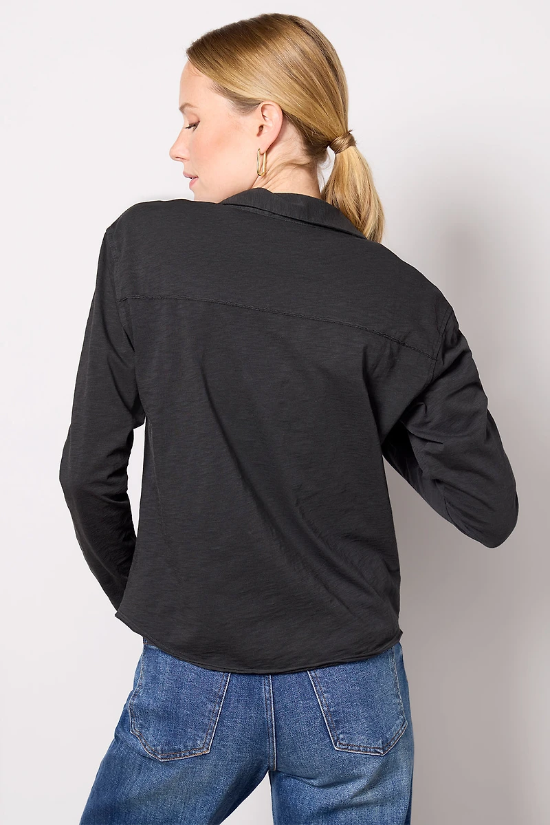 Romy Relaxed Polo Top
