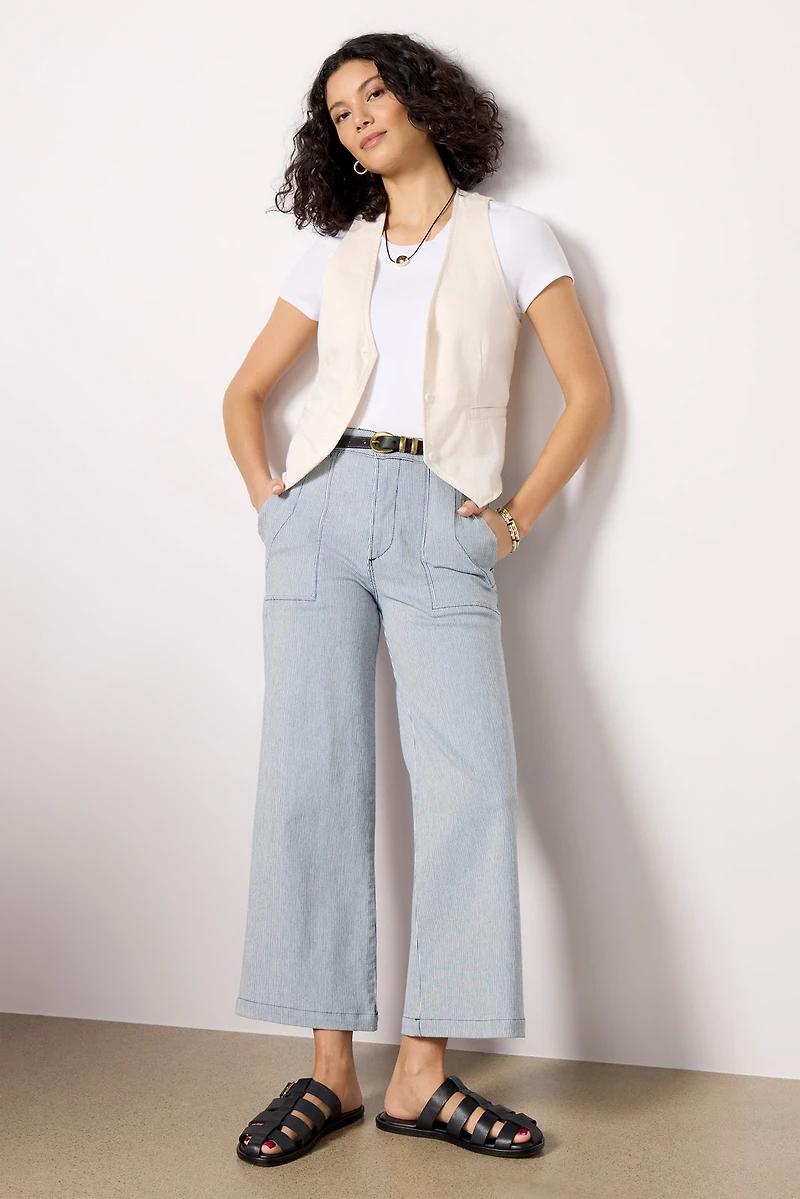 Seamed Vest