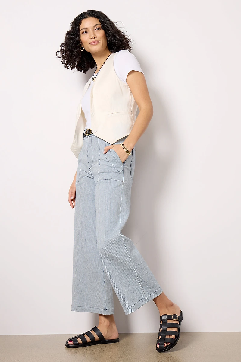 Seamed Vest