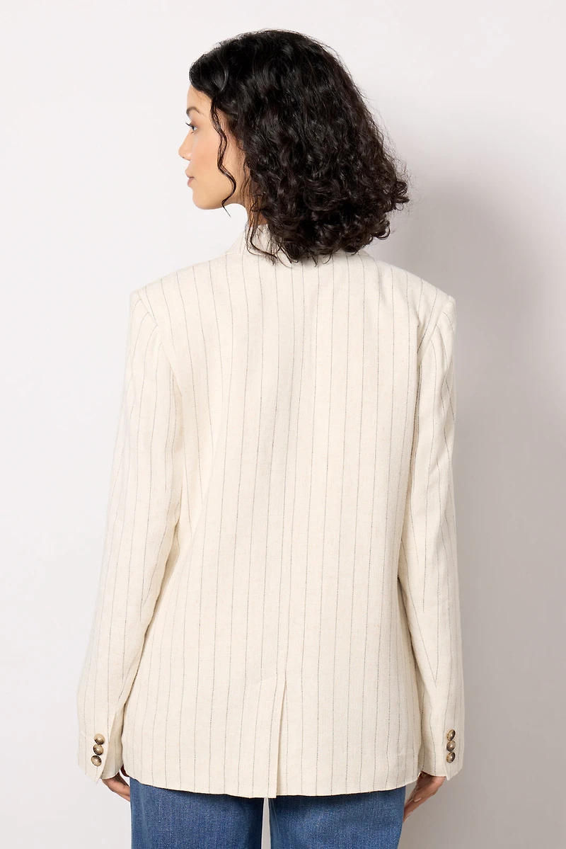 Livingston Pinstripe Blazer